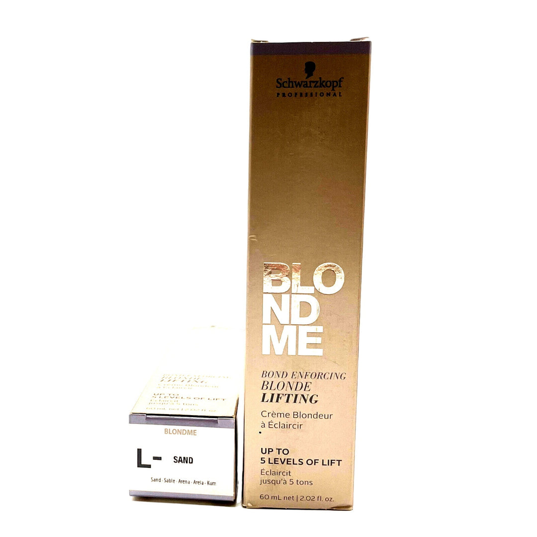 Schwarzkopf BlondMe Bond Enforcing Blonde Lifting 5 Levels L-Sand 2.02 oz