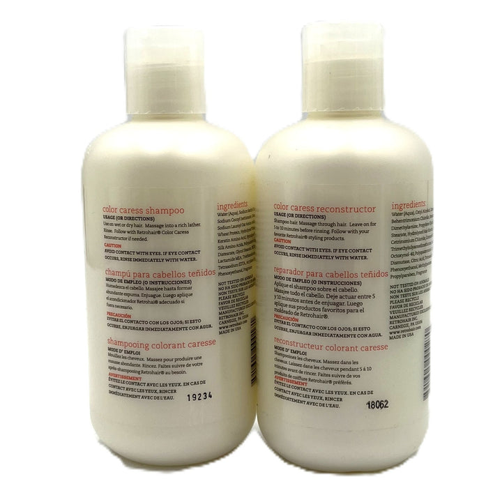 Retro Color Caress Shampoo & Reconstructor 8.5 fl.oz Duo