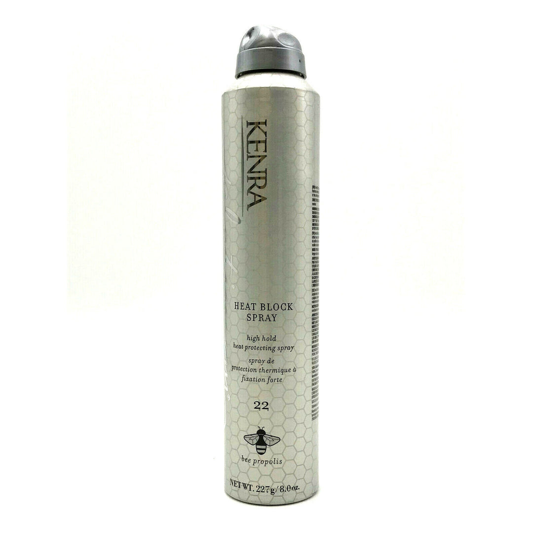 Kenra Platinum Heat Block Spray High Hold Heat Protecting #22 8 oz