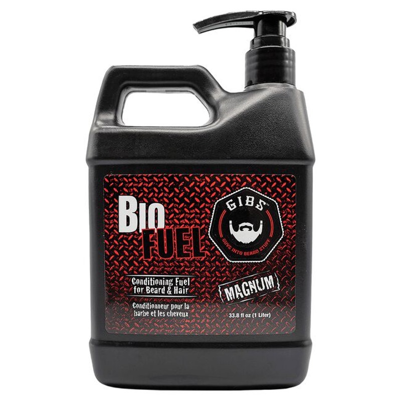 GIBS Bio Fuel Conditioning For Beard & Hair 33.8 fl.oz