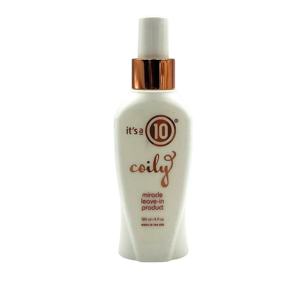 It's a 10 Coily Miracle Leave In Product 4 oz