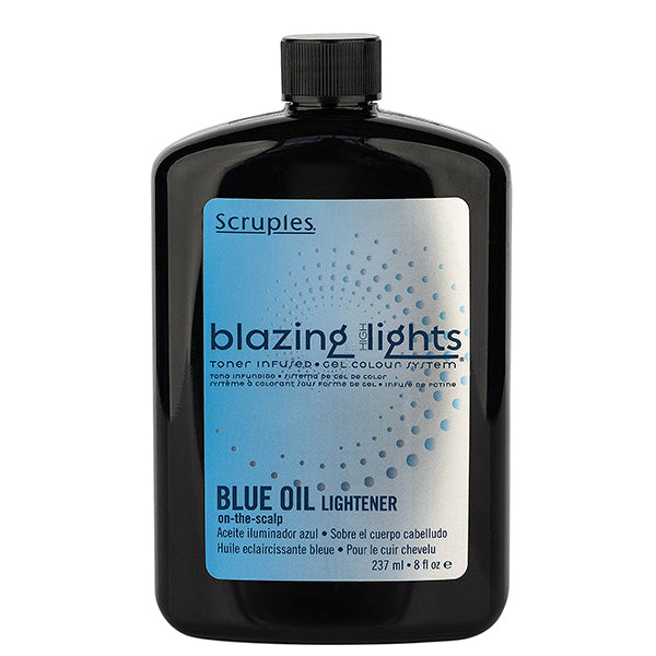 Scruples Blazing Highlights Toner Infused Gel Blue Oil Lightener, 8 oz-2 Pack