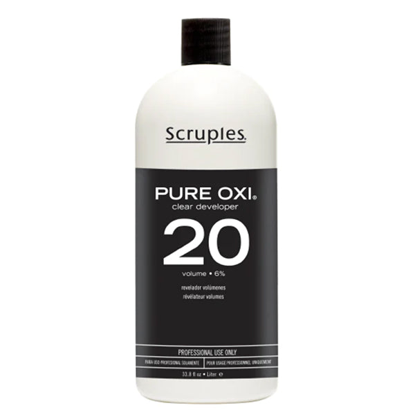 Scruples Pure Oxi Clear Developer 20 Volume 33.8 oz-2 Pack