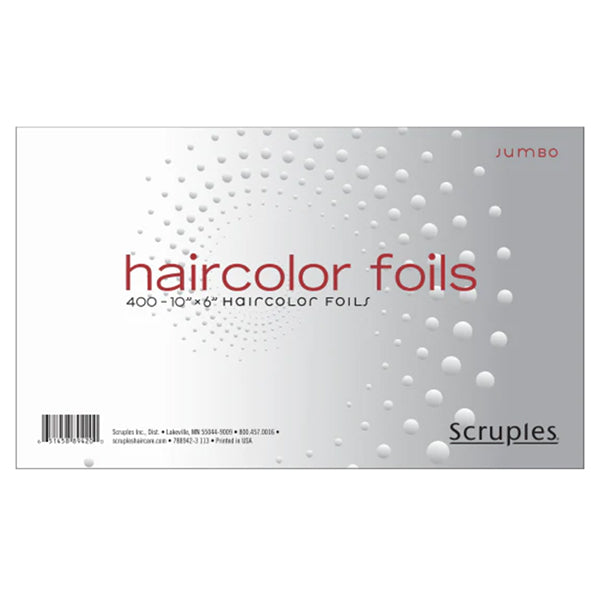 Scruples Haircolor Jumbo Foils 10" x 6", 400 pk