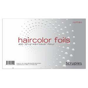 Scruples Haircolor Jumbo Foils 10" x 6", 400 pk