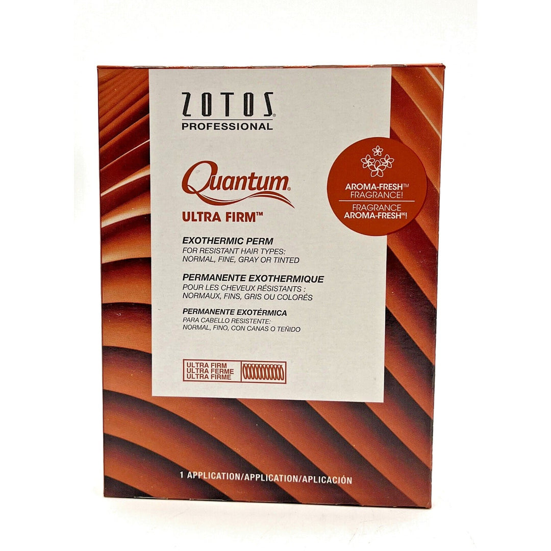Zotos Quantum Ultra Firm Exothermic Perm - Normal, Fine, Gray Or Tinted-2 Pack