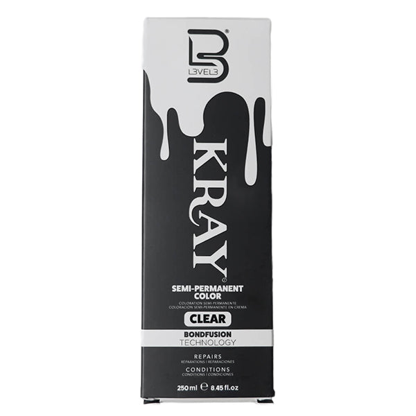 L3VEL3 Kray Semi-Permanent Clear Hair Color, 8.45 oz
