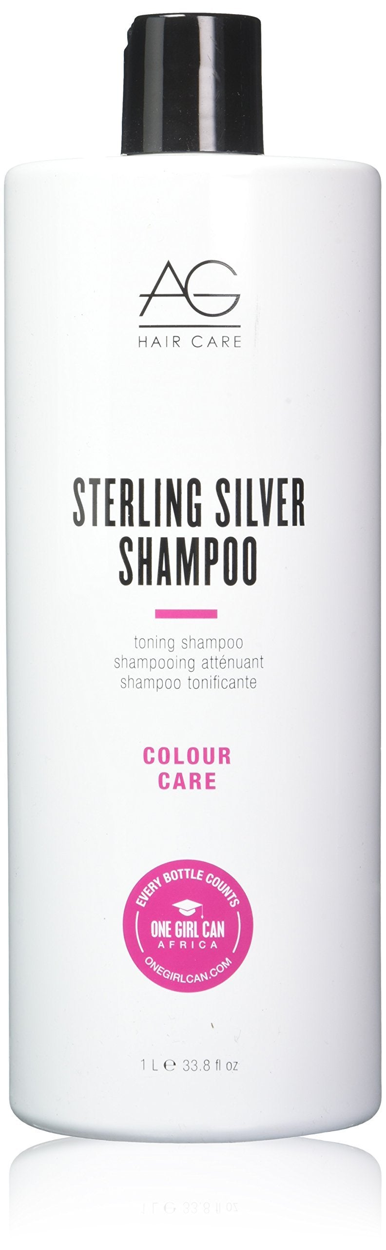 AG Hair Sterling Silver Toning Shampoo Colour Care 33.8 oz-unsealed