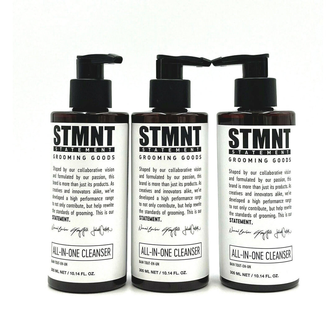 STMNT Grooming Goods All In One Cleanser 10.14 oz-3 Pack