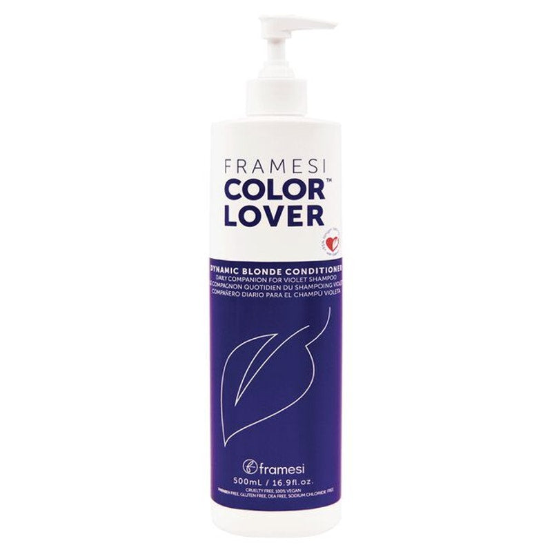 Framesi Color Lover Dynamic Blonde Violet Conditioner/Blonde & Gray Hair 16.9 oz