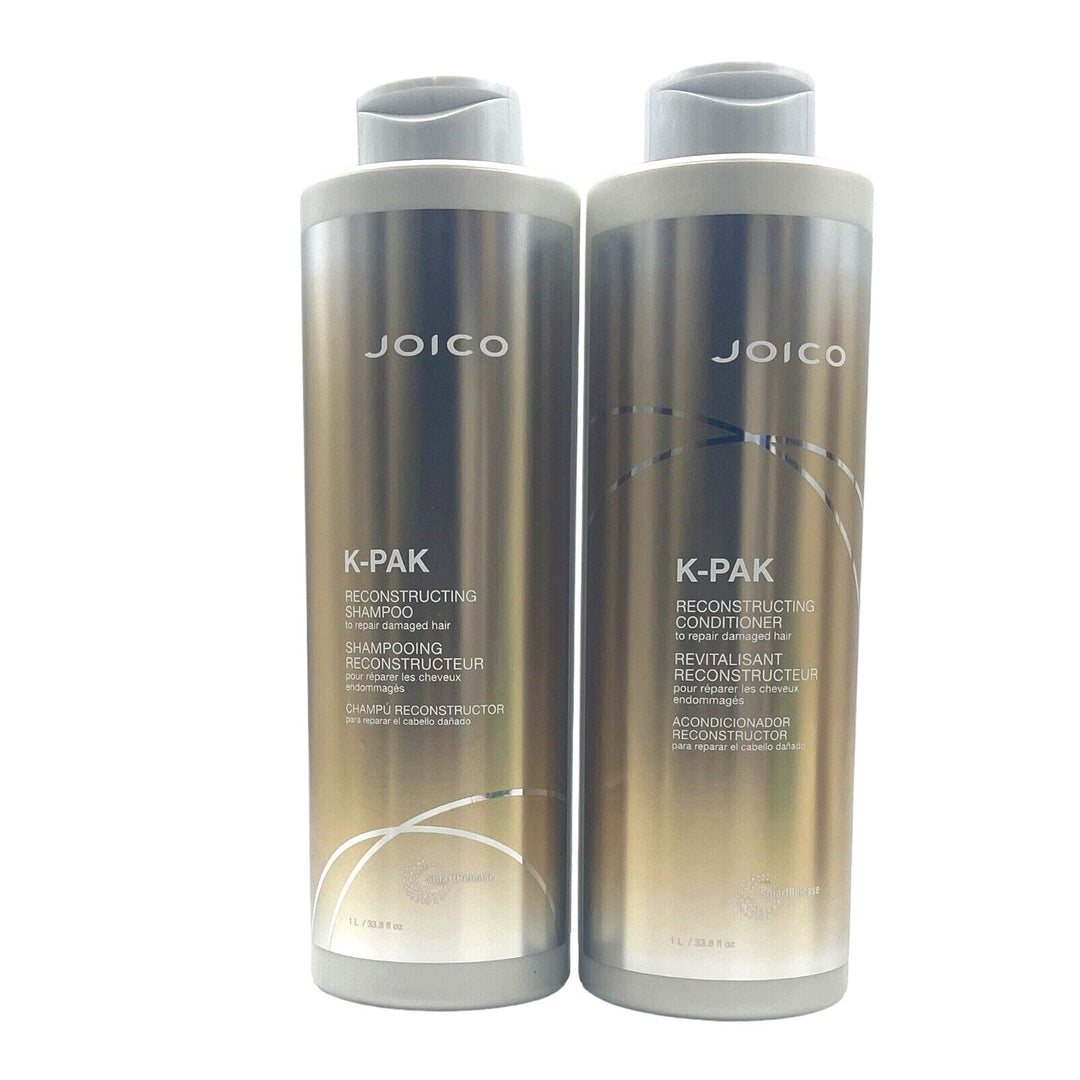 Joico K-Pak Reconstructing Shampoo & Conditioner 33.8 oz Duo