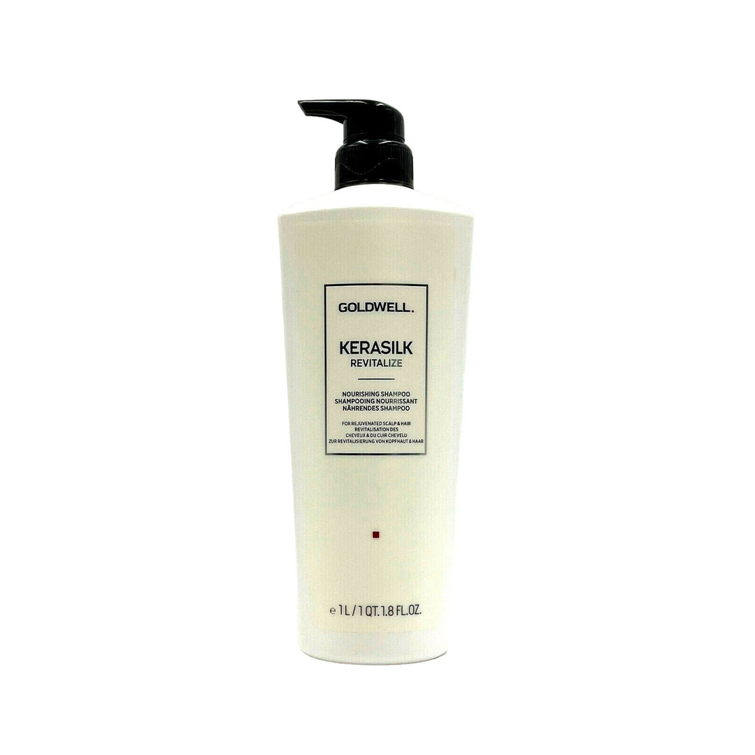 Goldwell Kerasilk Revitalize Nourishing Shampoo For Rejuvenated Scalp & Hair 33.8 oz