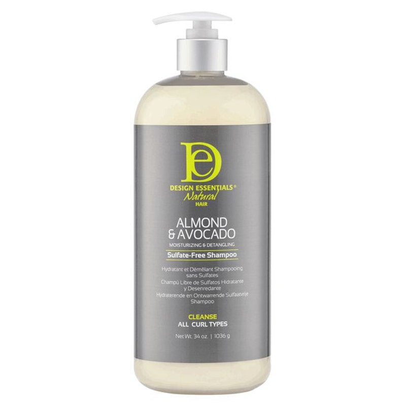 Design Essentials Almond Avocado Moisturizing & Detangling Shampoo 32 oz