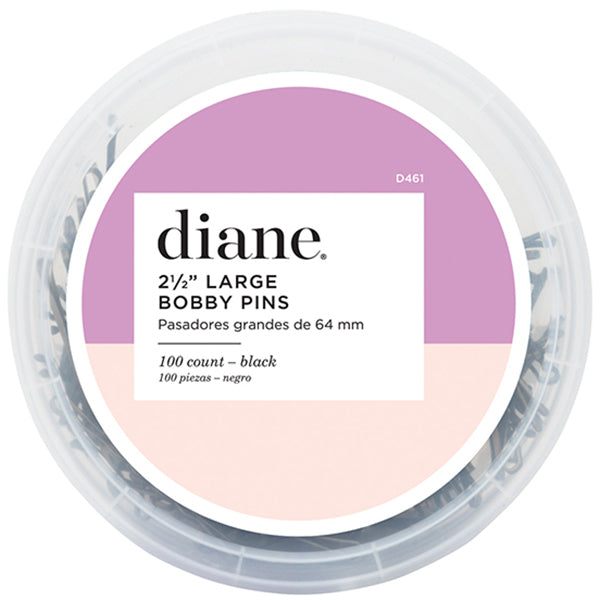 Diane Large Bobby Pins, 100 Pack Bronze-2.5"