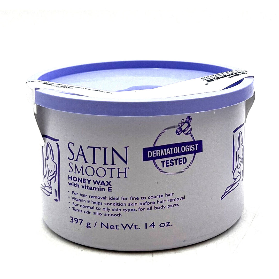 Satin Smooth Honey Wax With Vitamin E 14 oz