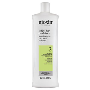 Nioxin System 2 Cleanser Shampoo - Natural Hair Processed Thinning 33.8 oz