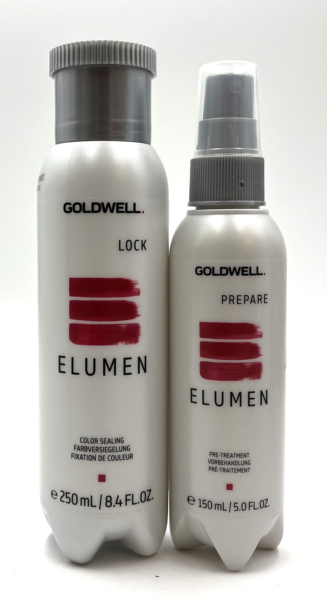 Goldwell Elumen Lock 8.4 oz & Prepare 5 oz Duo