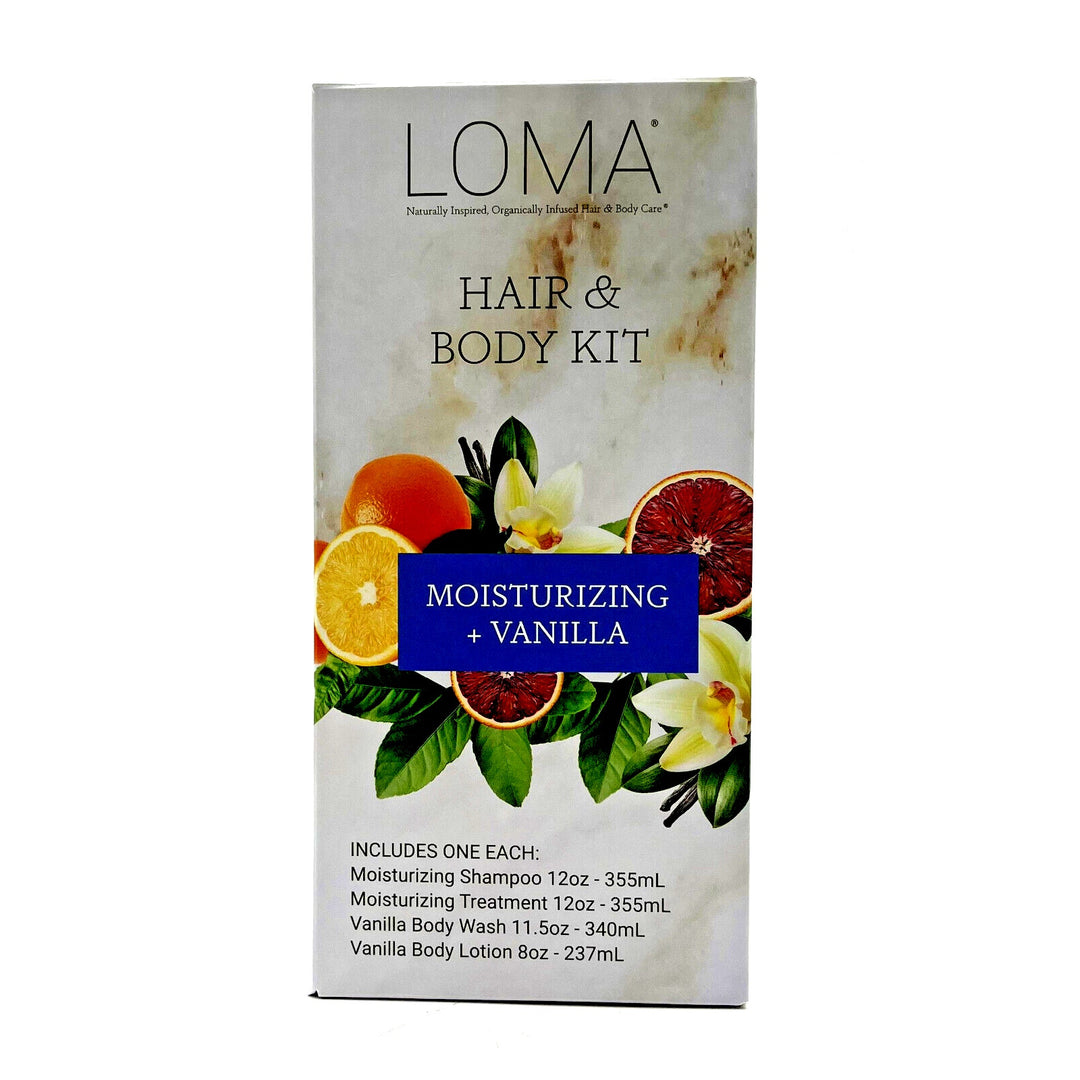 Loma Hair & Body Moisturizing + Vanilla Kit