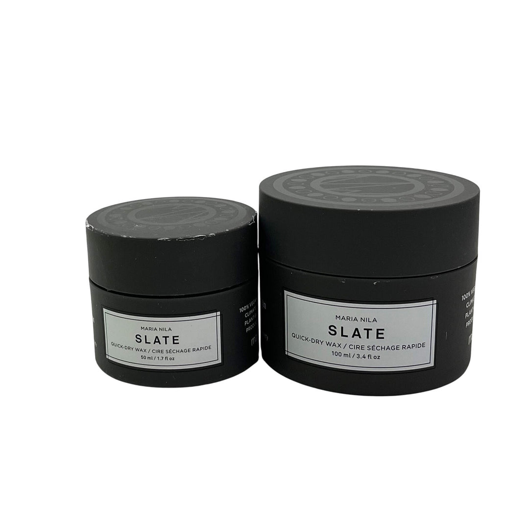 Maria Nila Slate Quick Dry Wax 3.4 oz & 1.7 oz Duo