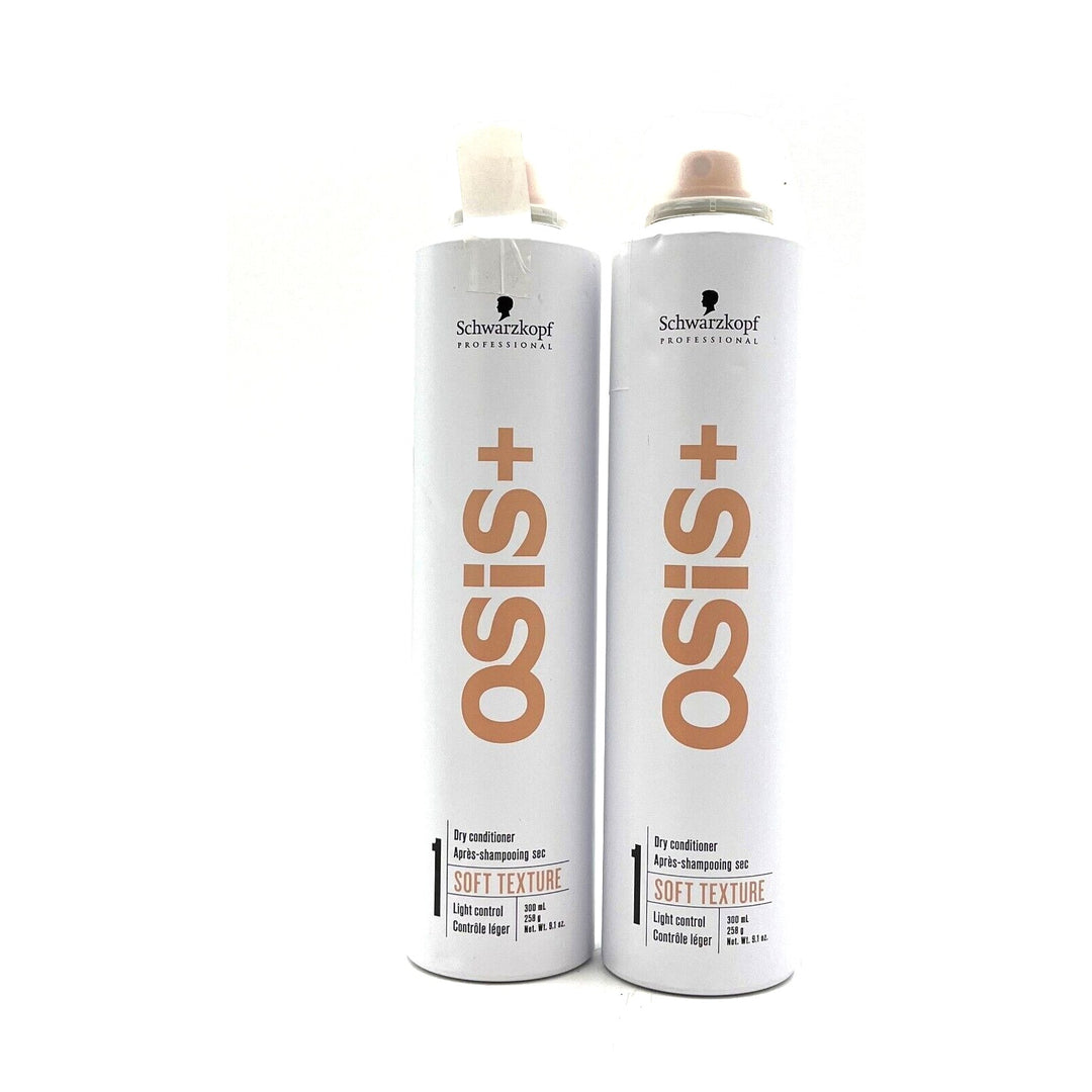 Schwarzkopf OSIS+ Dry Conditioner Soft Texture Light Control 9.1 oz-2 Pack