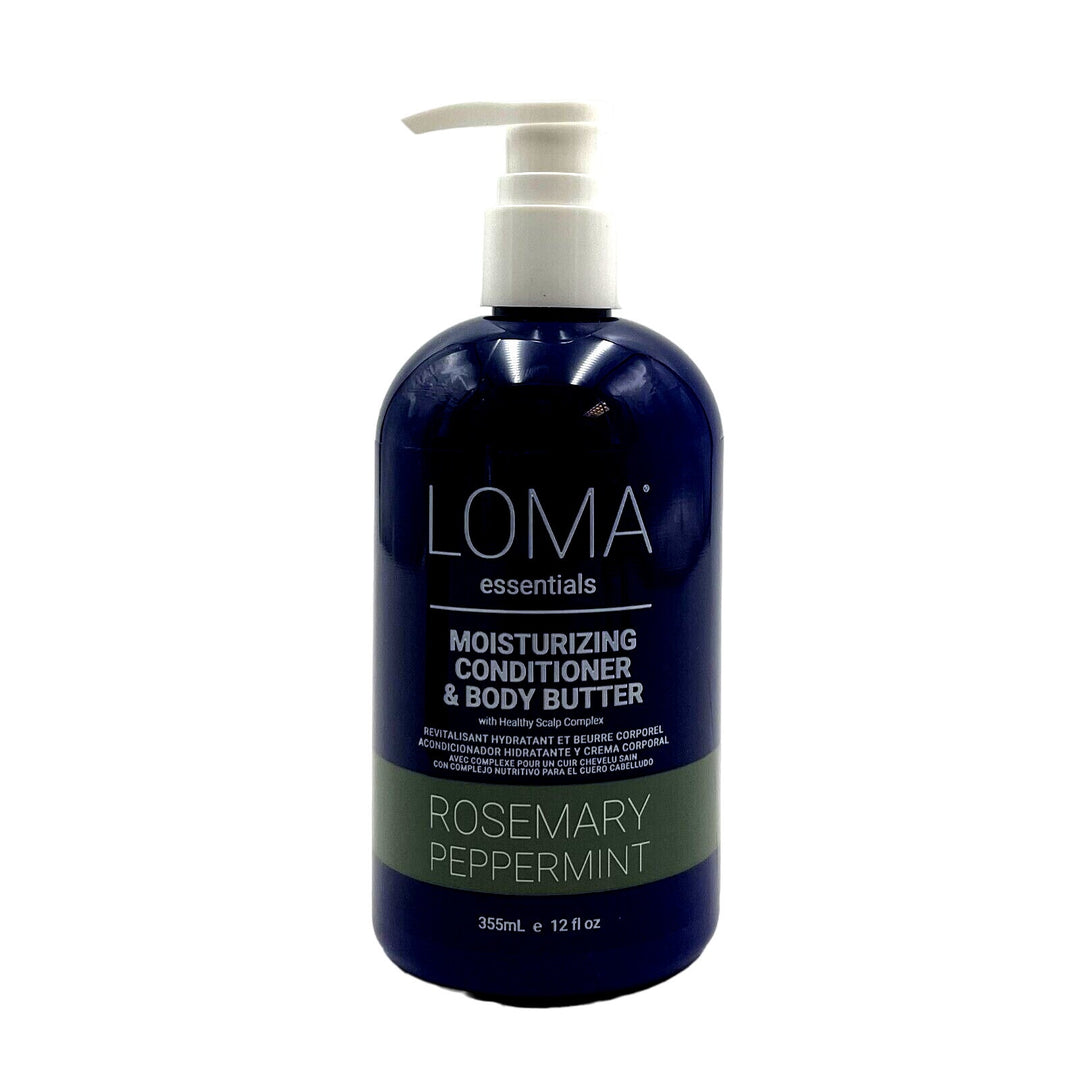 Loma Moisturizing Conditioner/Body Butter Rosemary Peppermint 12 oz