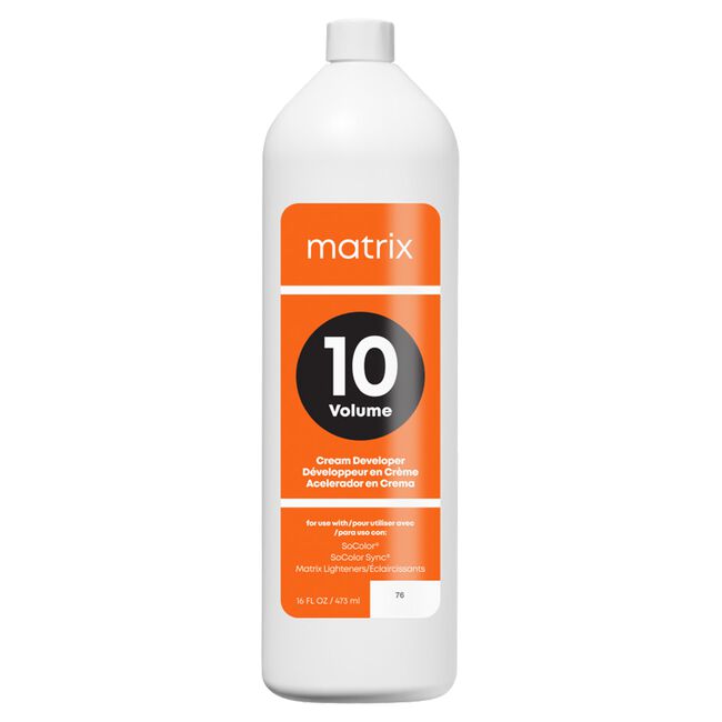 Matrix 10 Volume Cream Developer Use With SoColor Lighteners 16 oz-2 Pack