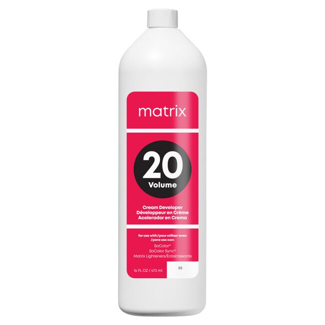 Matrix 20 Volume Cream Developer Use With SoColor Lighteners 16 oz