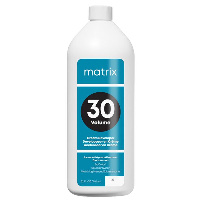 Matrix 30 Volume Cream Developer Use With SoColor Lighteners 32 oz