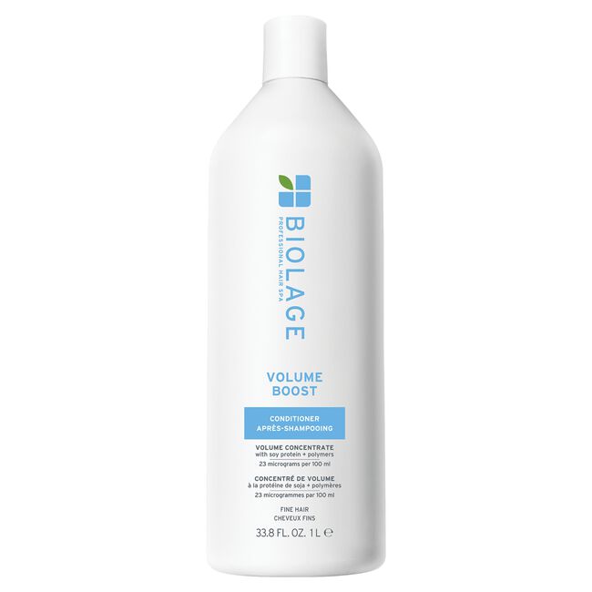 Biolage VolumeBoost Conditioner 33.8 oz – Lightweight Body for Fine, Flat Hair
