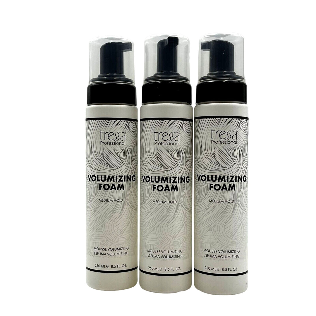 Tressa Volumizing Foam Medium Hold 8.5 oz-3 Pack