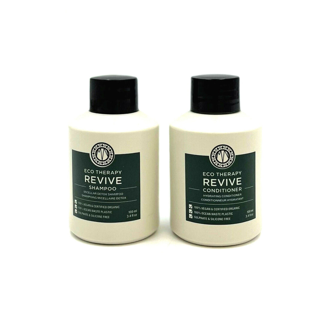 Maria Nila Eco Therapy Revive Shampoo & Conditioner Sample/Travel Size 3.4 oz Duo