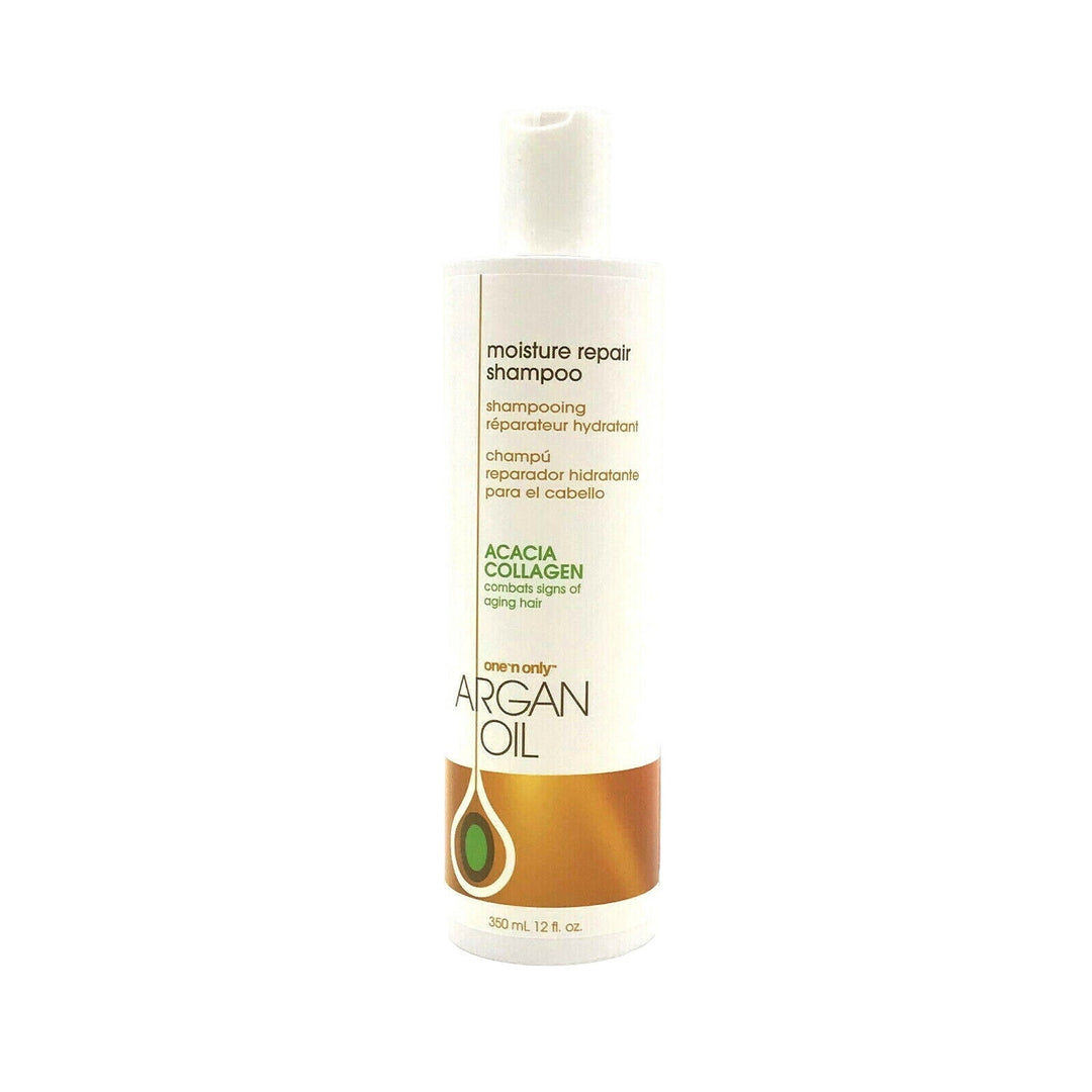 One N Only Argan Oil Moisture Repair Shampoo Acacia Collagen 12 oz