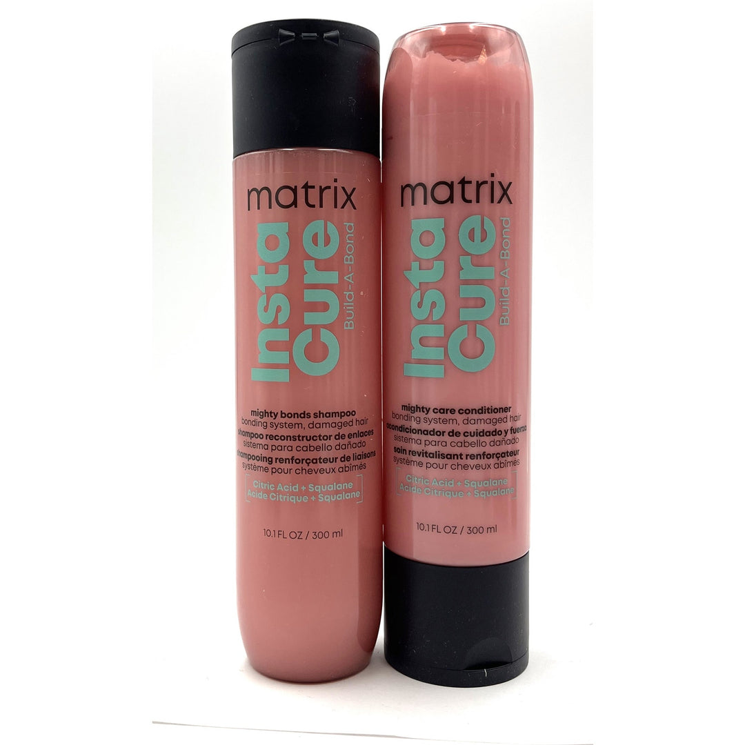 Matrix  Instacure Build-A-Bond Mighty Care Shampoo &  Conditioner 10.1 fl.oz