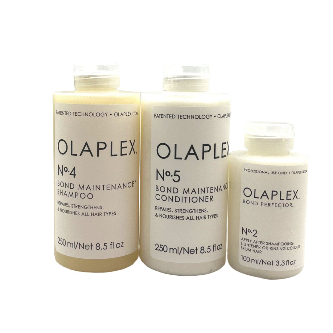 Olaplex No.4 & No.5 Shampoo Condition Plus No.2 Treatment