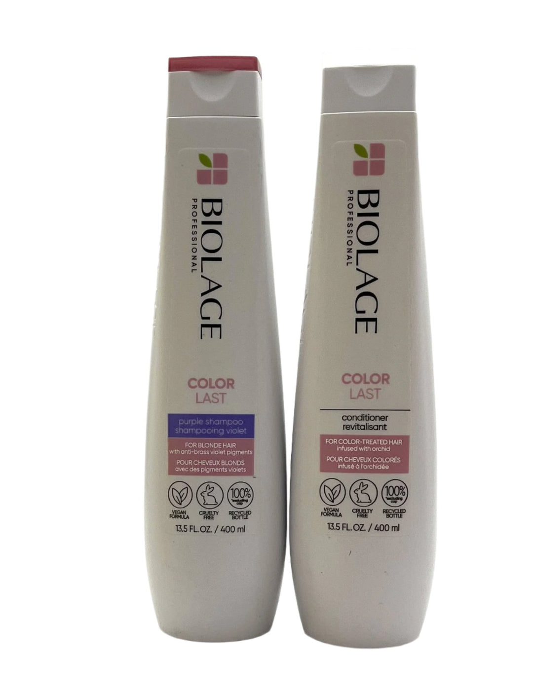 Biolage Color Last Purple Shampoo For Blonde Hair & Conditioner 13.5 oz Duo