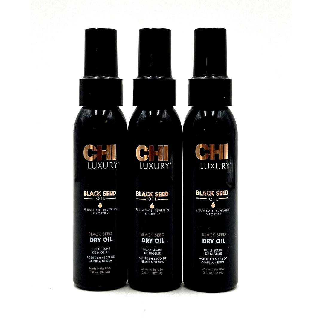 CHI Luxury Black Seed Oil Dry Oil 3 oz-3 Pack