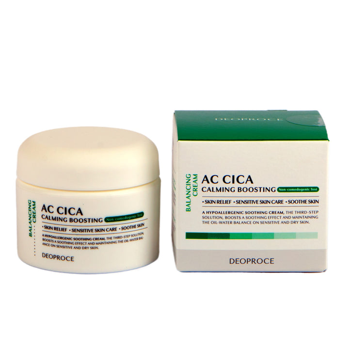 Deoproce AC CICA Calming Boosting Balancing Cream 50g-Korean Skin Care