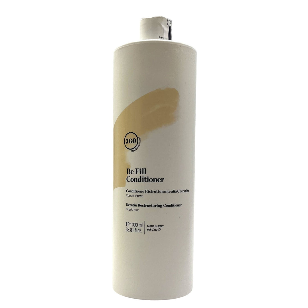 360 Be Fill Keratin Reconstructing Conditioner 33.8 fl.oz For Fragile Hair