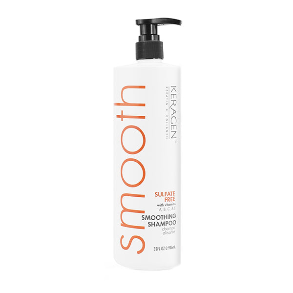 Keragen Smooth Sulfate-Free Smoothing Shampoo & Conditioner, 32 oz