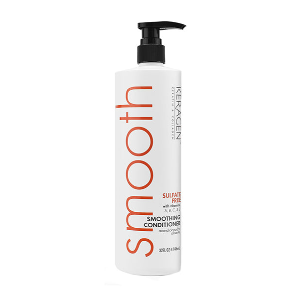 Keragen Smooth Sulfate-Free Smoothing Shampoo & Conditioner, 32 oz