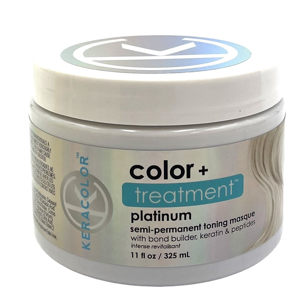 Keracolor Color + Treatment Platinum Semi-Permanent Toning Masque 11 fl.oz