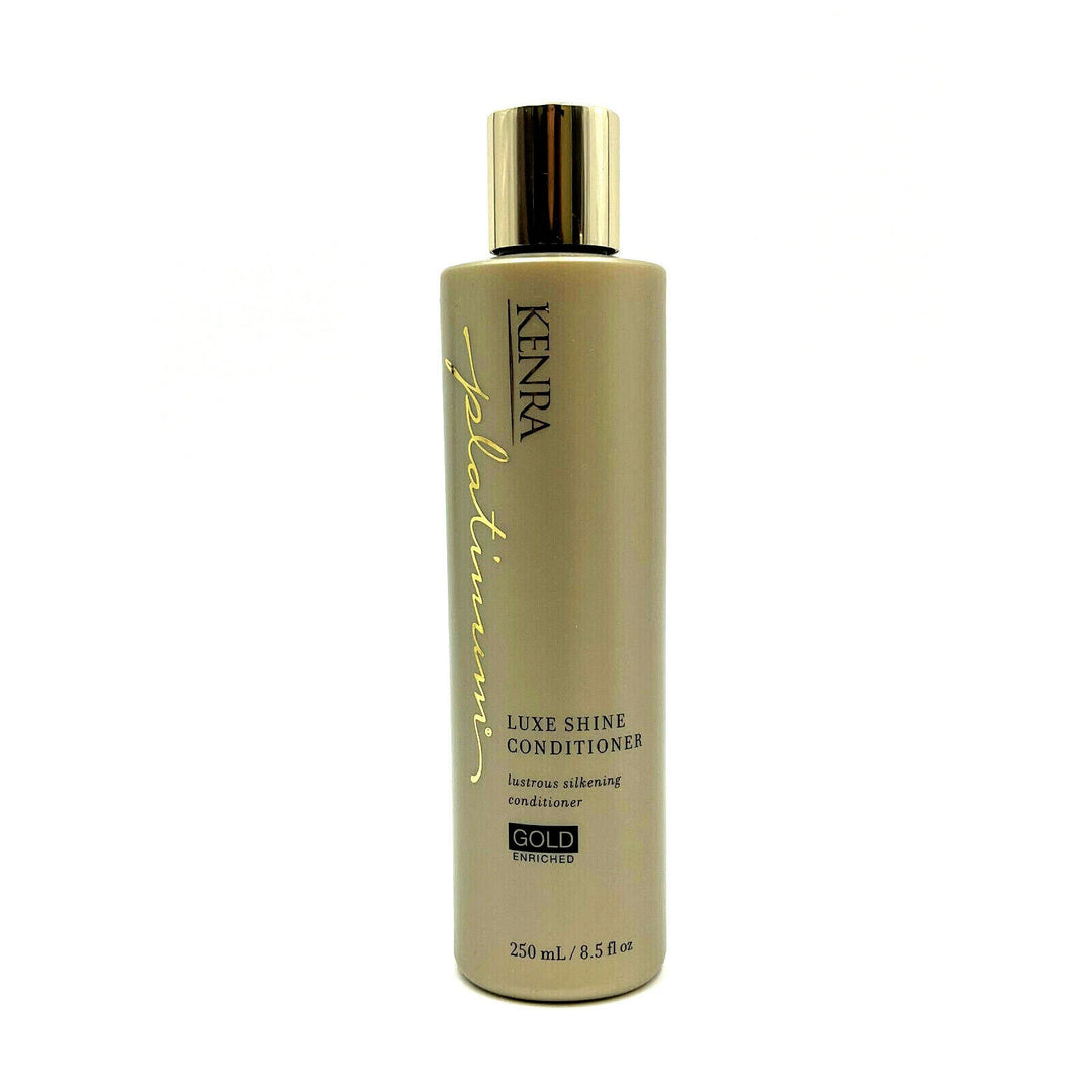 Kenra Platinum Luxe Shine Conditioner Lustrous Silkness Gold Enriched 8.5 oz