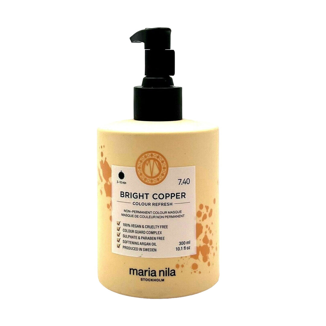 Maria Nila Bright Copper Refresh Masque 10.1 oz 100% Vegan