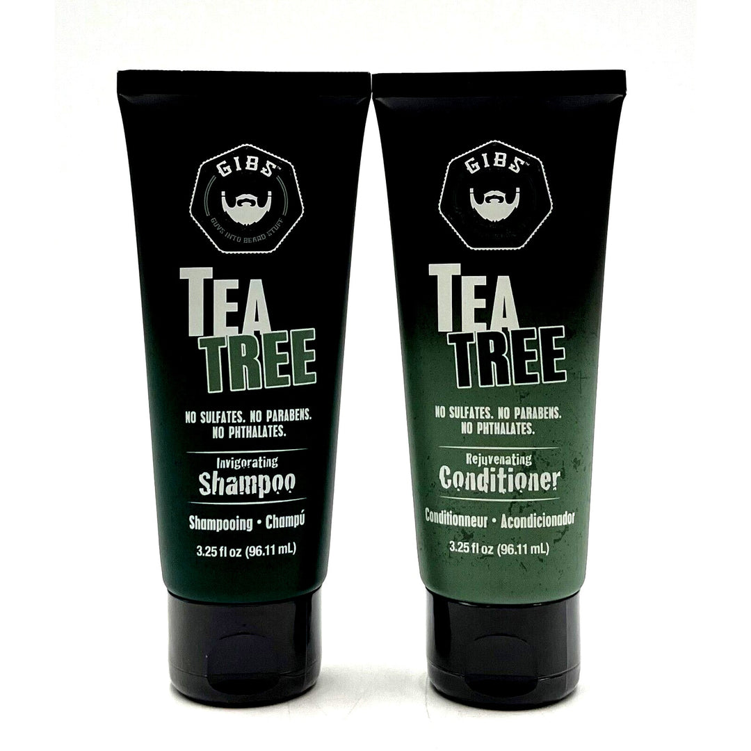 GIBS Tea Tree Shampoo & Conditioner 3.25 oz Duo