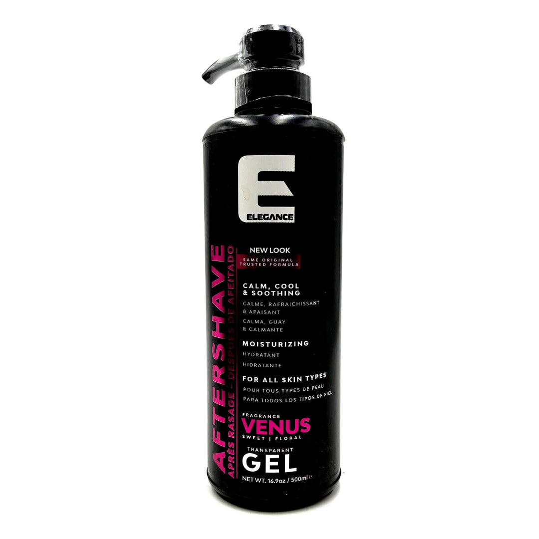 Elegance Aftershave Venus Zero Irritation Gel - All Skin Types 16.9 oz