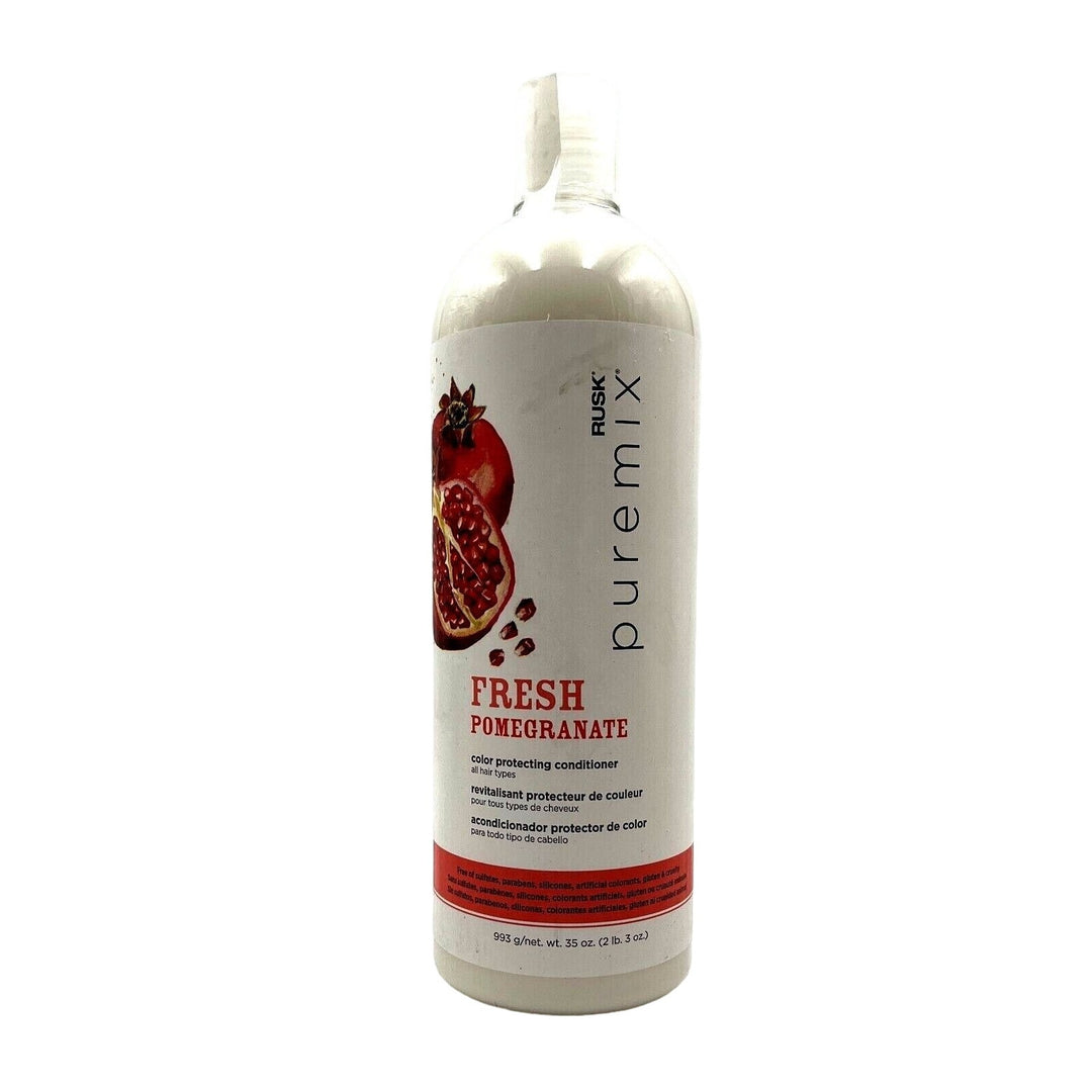 Rusk Puremix Fresh Pomegranate Color Protecting Conditioner 35 oz