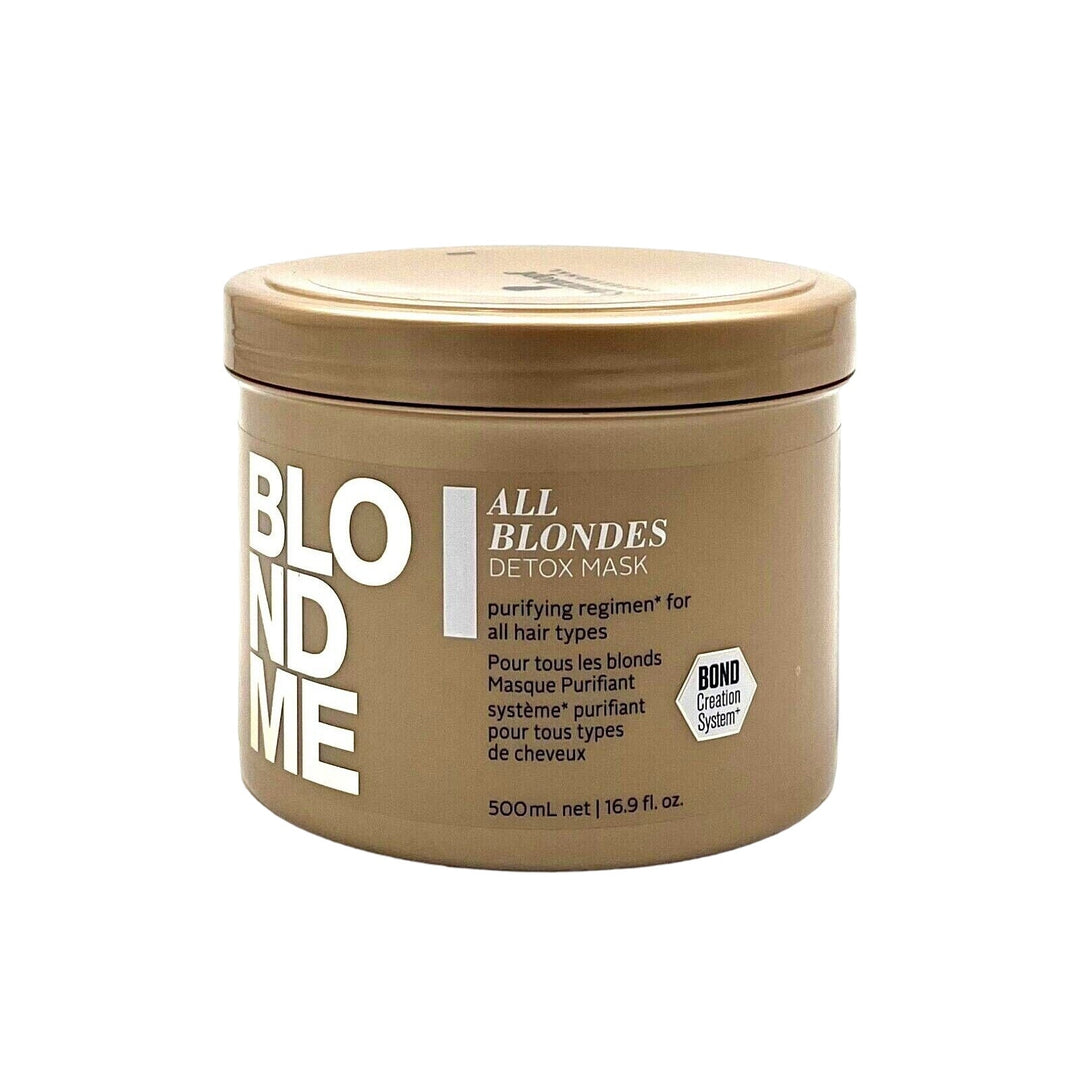 Schwarzkopf Blonde All Bondes Detox Mask Purifying Regimen 16.9 oz