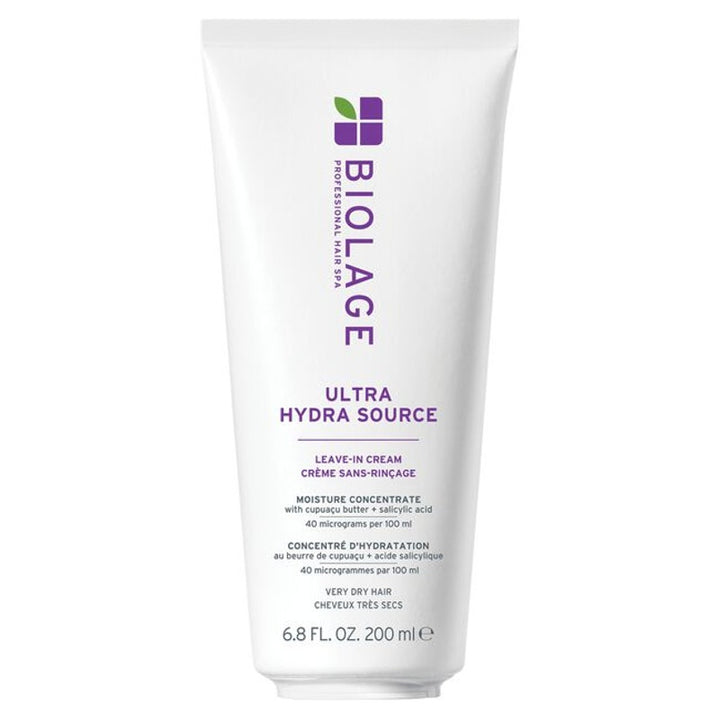 Biolage Spa Ultra Hydra Source Leave-In Cream for Very Dry Hair 6.8 fl.oz - New Design
