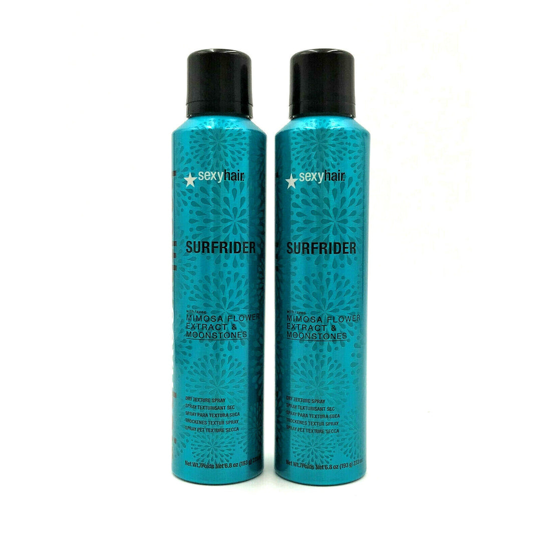 SexyHair Surfrider Mimosa Flower Extract & Moonstones Dry Texture Spray8oz-2 Pck