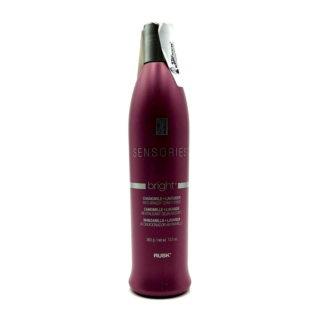 Rusk Sensories Bright Chamomile+Lavender Anti-Brassy Conditioner 13.5 oz